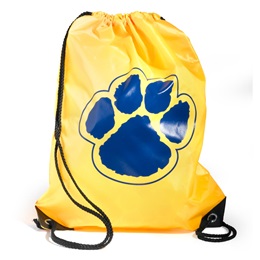 Paw Backpack - Gold/Blue