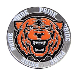 Tiger Pride Mascot Pin
