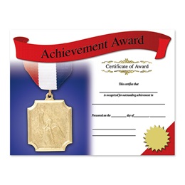 Photo Certificates - Achievement Award