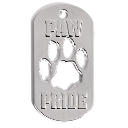 Dog Tag - Die Cut Paw Pride