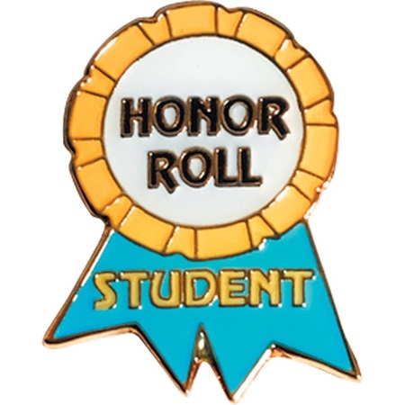 honor roll ribbon student award pins awards elementary anderson