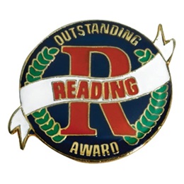 Reading Award Pin - Outstanding