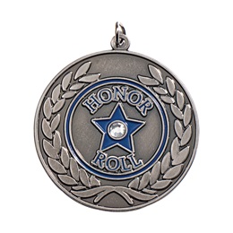 Honor Roll Medallion - Bling Star