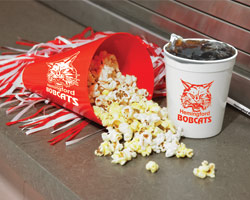 Andersons School Spirit Stadium Cup and Popcorn