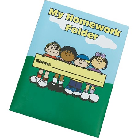 Homework folder printable picture