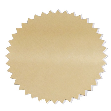 Foil Certificate Seals - Gold | Anderson's
