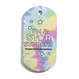 Custom Dog Tag - I'm A Star Student