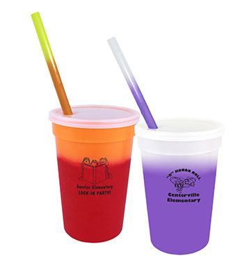 So Mood-iful Color-changing Cup and Straw With Lid