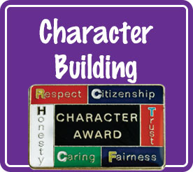 Shop Character Building Pins