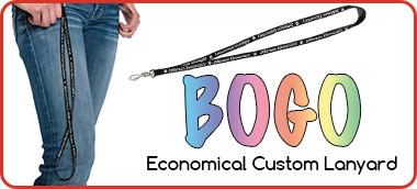 BOGO Free on Economical Custom Lanyards