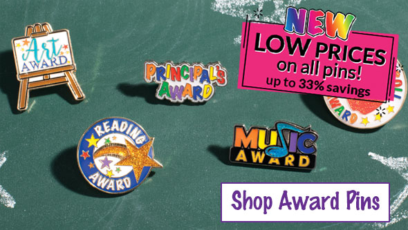 Up to 33% Savings on All Award Pins