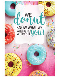 We Donut Know...You Gift Card Holder
