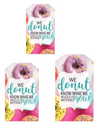 We Donut Know...You Gift Tags
