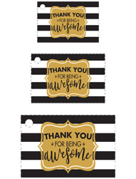 Thank You For Being Awesome Gift Tags