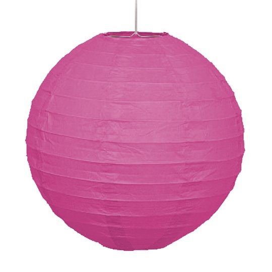 Round outlet paper lanterns