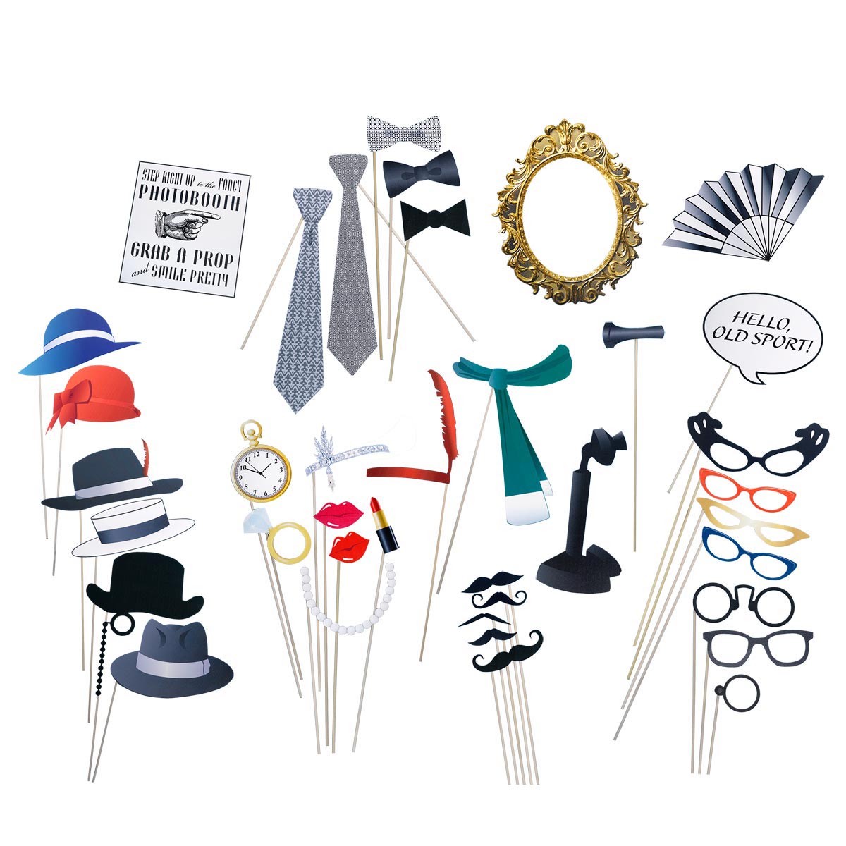 1920s Photo Props | It's Elementary