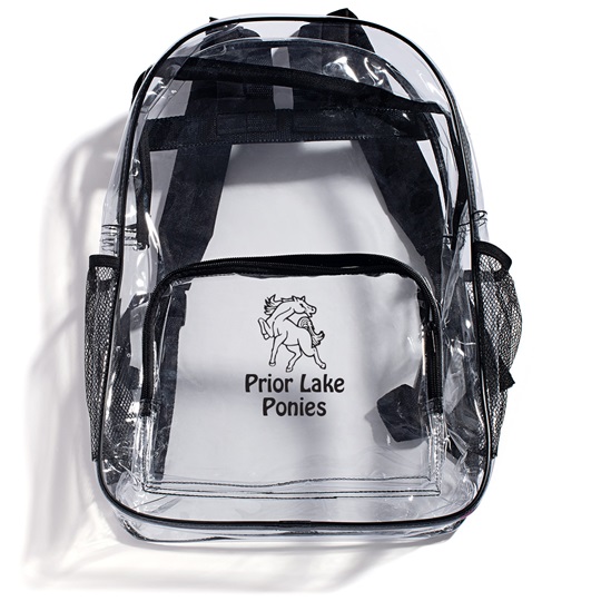 Clear Custom Backpack It s Elementary