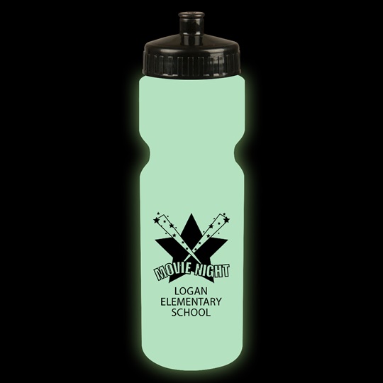 Custom Glow Water Bottle