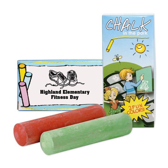 Jumbo Chalk Two Pack - It's Elementary
