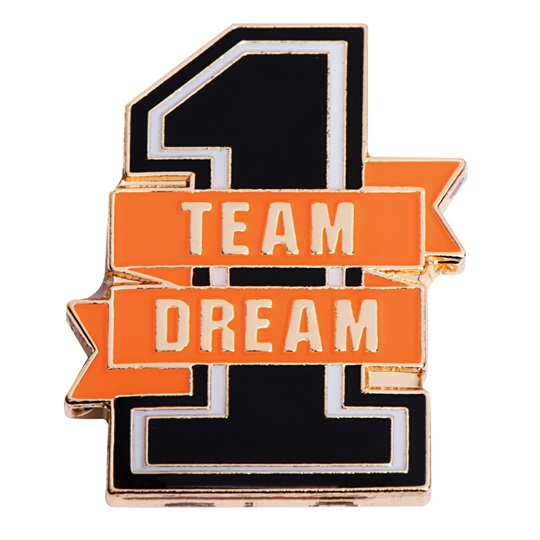 1 Team 1 Dream Award Pin