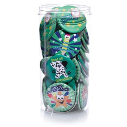 Bucket of Buttons - Attendance