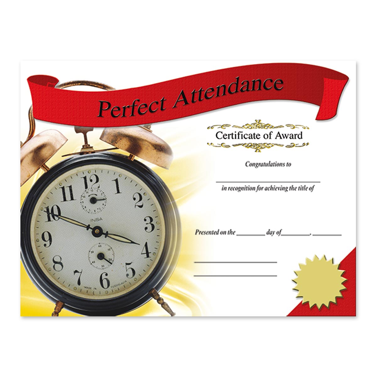 Perfect Attendance Photo Certificates Pack | It's Elementary, image size:1200x1200