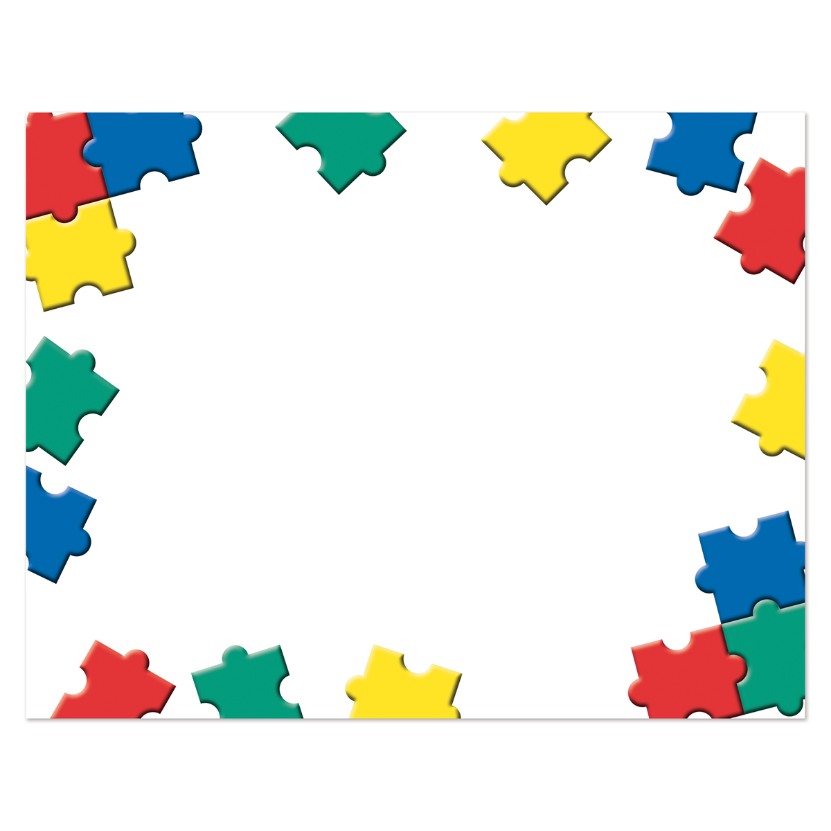 Puzzle Pieces Printable Certificates | It's Elementary, image size:1200x1200