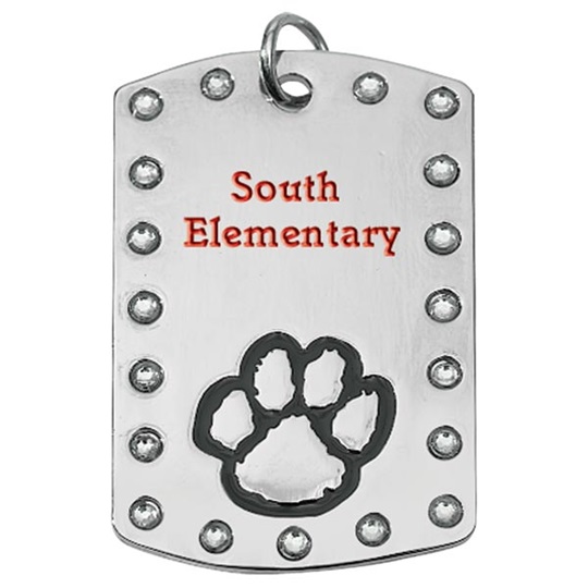 Custom bling store dog tags