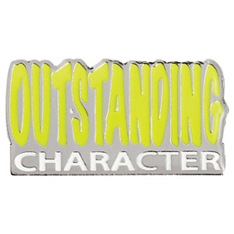 Character Award Pin - Outstanding Character