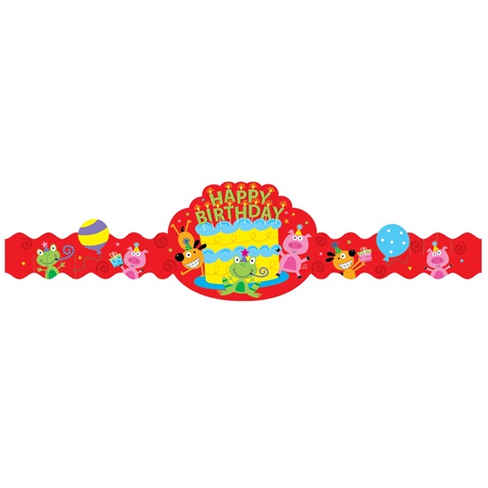 Happy birthday paper crowns discount