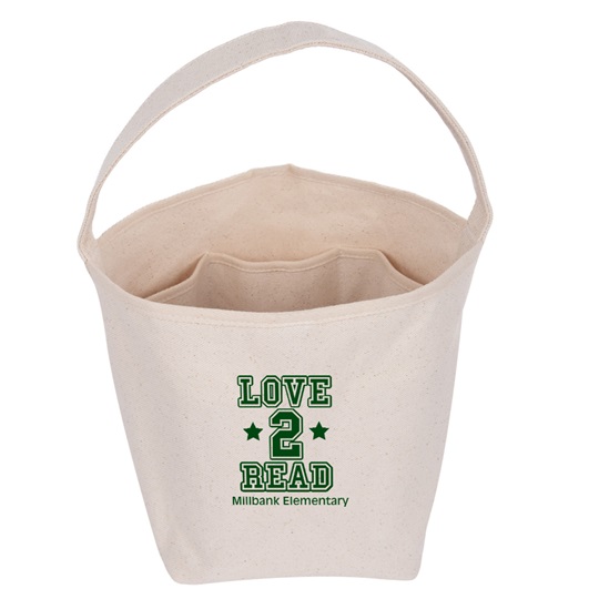 Reversible sales bucket bag