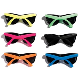 Junior Size Neon Sunglasses