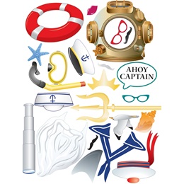 Nautical Photo Prop Kit