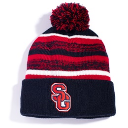 Custom Striped Knit Cap