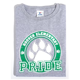 Paw Pride Youth Custom T-Shirt - Green Design