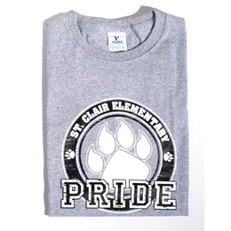 Paw Pride Youth Custom T-Shirt -Black Design