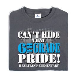6th Grade Pride Custom Youth T-Shirt
