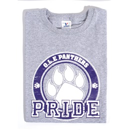 Paw Pride Adult T-Shirt - Blue Design