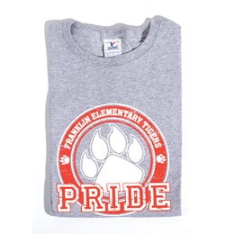 Paw Pride Adult T-Shirt - Orange Design