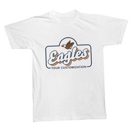 Retro Eagles Custom Adult T-Shirt