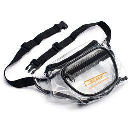 Clear See-Through Fanny Pack