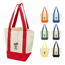 11 in. x 13 in. x 6 in. Custom Recycled Starboard Tote Bag