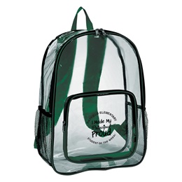 Clear Security Custom Backpack