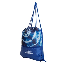 Tie-dye Custom Drawstring Backpack