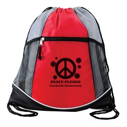 Double Take Drawstring Backpack