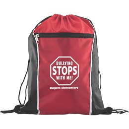 Spirited Drawstring Backpack