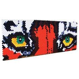 Put-in-Cups Fence Decorations - Tiger Eyes