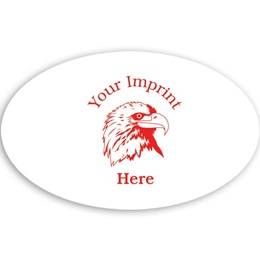 Custom Oval Bumper Sticker