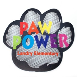 Custom Paw Car Magnet