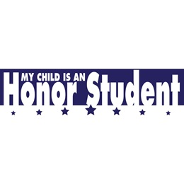 My Child is An Honor Student Car Magnet